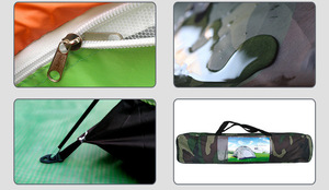 Wholesale Hot Sale 1 Person Outdoor Camping Jungle Camouflage <b>Tent</b> Travel Camping Ultralight <b>Waterproof</b> Beach <b>Tent</b> - Product Image 3