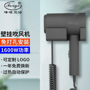 Wall Mounted Hair Dryer Ac Motor Single Nozzle For Hotel Home Use FB 629 B - Product Image 5
