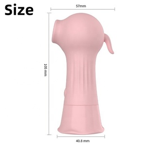 Vibromasseur de <span class=keywords><strong>gode</strong></span> à 7 fréquences pour femmes adultes avec <span class=keywords><strong>ventouse</strong></span> pour la stimulation du clitoris - Product Image 2