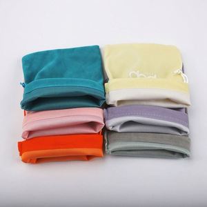 Luxury Custom Logo Velvet <b>Pouch</b> | Premium <b>Drawstring</b> Bag for Corporate Promotional Gift - Product Image 2
