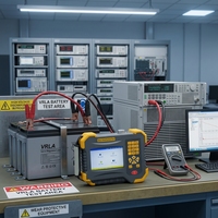 Probador de Carga y Capacidad de Baterías VRLA de 2V 300V 600VDC 250A