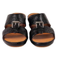 Sandales arabes SHIKOL en cuir exotique, avec détails métalliques personnalisés, qualité supérieure, luxe du Moyen-Orient, sur mesure, boutique, Ramadan, plage, vacances