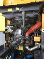Compacteur pneumatique à pneus XP203 de 20 tonnes, design compact, avec moteur, pour le compactage sur chantier