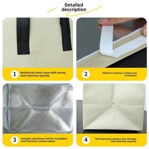 <span class=keywords><strong>Borsa</strong></span> <span class=keywords><strong>Termica</strong></span> Personalizzata <span class=keywords><strong>per</strong></span> Consegna Cibo, <span class=keywords><strong>Borsa</strong></span> Pranzo Isolante Impermeabile <span class=keywords><strong>per</strong></span> Asporto - Product Image 2