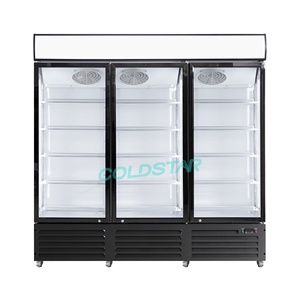 Réfrigérateur commercial d'affichage de porte en verre 1800L <span class=keywords><strong>Lg</strong></span> réfrigérateur de refroidissement de ventilateur de refroidisseur de vin de boisson de stockage avec le compresseur de marque - Product Image 1