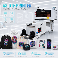 Penjualan Langsung Pabrik 2 Printhead XP600 Printer DTF 30cm dengan Oven Pengering Shaker Set Lengkap