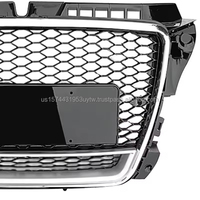 Calandre en nid d'abeille de style RS avec cadre inférieur pour Audi A3 S3 8P.5, calandre 2008 2009 2010 2011 2012