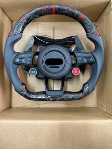 Volante Personalizzato 2008-2024 A3 S3 A4 S4 A5 S5 A6 A7 A8 Q3 Q5 Q7 Q8, Volante Sostitutivo in Fibra di Carbonio Forgiata per <span class=keywords><strong>Audi</strong></span> - Product Image 6