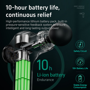 TAHATH Mini pistolet de massage haute puissance - Soulagement profond des tissus du corps entier et du cou, performance professionnelle, longue autonomie, fonctionnement silencieux - Product Image 3