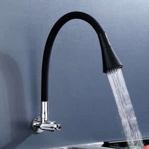 Rubinetto da <span class=keywords><strong>Cucina</strong></span> a Parete con Tubo <span class=keywords><strong>Flessibile</strong></span> Colorato di Nuovo Design, Collo <span class=keywords><strong>Flessibile</strong></span> Estraibile, Rubinetto per Lavello da <span class=keywords><strong>Cucina</strong></span> - Product Image 3
