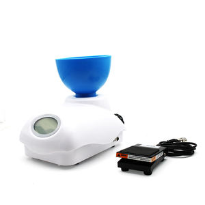 Máquina mezcladora de alginato Dental tipo Pedal, Material de impresión al vacío, dispositivos de mezcla de piedra de yeso con cuenco y espátula - Product Image 3