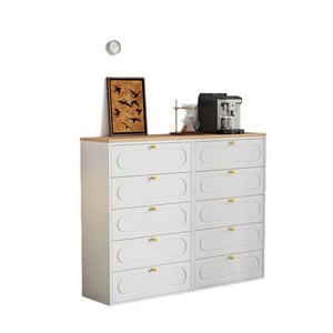 Cómoda Iyanen de 8 Cajones, Estilo Vintage Francés, Armario de Almacenamiento de Gran Capacidad para Dormitorio - Product Image 5