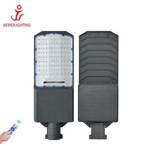 JIEWEI lampadaire solaire intelligent Ip65 extérieur en aluminium moulé sous pression 100W 200W 300W 400W 600W lampadaire solaire LED - Product Image 1