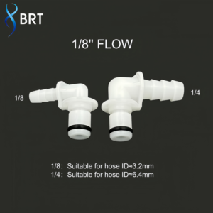 Raccordo Rapido a <span class=keywords><strong>Gomito</strong></span> a 90 Gradi per Tubi Flessibili da 1/8 e 1/4, Connettore Rapido per Aria e Acqua - Vendita Diretta dalla Fabbrica - Product Image 4