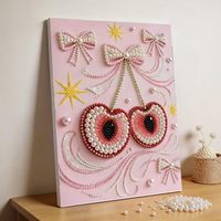 Kit de peinture de perles DIY, art mosaïque fait main, jouet artisanal, cadeau pour le développement de la créativité des enfants
