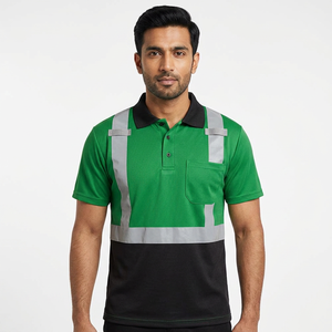 Polo de sécurité haute visibilité Clush Industries, différentes couleurs, 2026, personnalisable, meilleur design, réfléchissant, respirant, sécurité - Product Image 1
