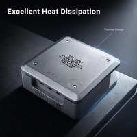 Komponen Mesin CNC, Casing Elektronik Aluminium Ekstrusi, Housing Aluminium CNC Milling, Part Kustom untuk Pengontrol Industri