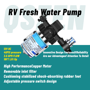 12V 3.5GPM 45PSI <span class=keywords><strong>pompe</strong></span> à <span class=keywords><strong>eau</strong></span> à diaphragme auto-amorçante RV <span class=keywords><strong>pompe</strong></span> à <span class=keywords><strong>eau</strong></span> douce <span class=keywords><strong>pour</strong></span> RV Marine Yacht caravane bateau <span class=keywords><strong>camping</strong></span>-<span class=keywords><strong>car</strong></span> <span class=keywords><strong>camping</strong></span>-<span class=keywords><strong>car</strong></span> remorque - Product Image 6