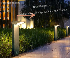 Açık su geçirmez yeni alüminyum manzara LED ışık bahçe spot ışık çim lambası şekil kare baba - Product Image 5