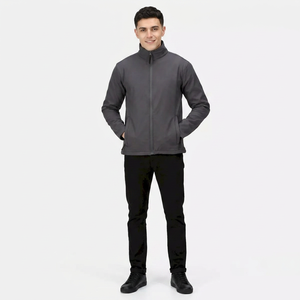 2026 Wholesale Custom Logo Men 100% Cotton <b>Waterproof</b> <b>Jacket</b> Lightweight Canvas Fabric Stand Collar Front Zipper Autumn Casual - Product Image 1