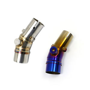 Nuevo Tubo de Escape Deslizante para Motocicleta <span class=keywords><strong>Kawasaki</strong></span> ER-6N ER-6F, Conexión de Silenciador, Tubo de Enlace de 51 mm, Repuesto - Product Image 1