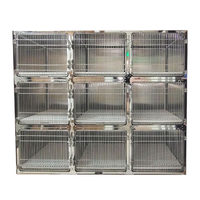 Stainless Steel Rabbit Cages, Exotic Pet Hospitalization Cages, Boarding & Breeding Cages, Combined Cages