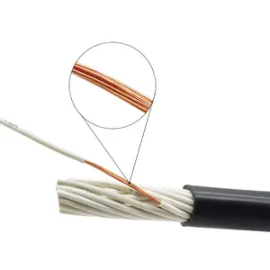 Fabrik Günstigste Preis Rvv Flexible Kabel 4 Kerne Flexible Elektrische Kupfer Draht