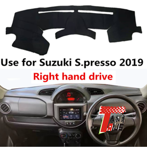 Taijs Factory produit des tapis de tableau de bord de voiture en polyester pour Suzuki <span class=keywords><strong>S</strong></span>.<span class=keywords><strong>presso</strong></span> 2019-2023 - Product Image 2