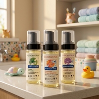 Savon Mousse pour Enfants en Gros Gel Douche Naturel Biologique Shampoing Corporel Doux Lavage de Corps pour Bebe Liquide