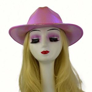 Sombreros de Vaquero Holográficos de Texas, Coloridos, Resistentes, para Fiestas al Aire Libre, Venta al Por Mayor, Multicolores, Unisex, Nueva Moda - Product Image 2