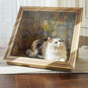 ของเล่นแมวแบบติดผนัง ทนทานต่อการขีดข่วน เป็นมิตรกับสิ่งแวดล้อม ทำจากกระดาษ สำหรับทุกฤดูกาล - Product Image 1