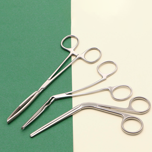 Pinces chirurgicales pour implants nasaux à poignée dorée, pinces d'insertion, instruments de rhinoplastie esthétique, pinces extensibles 18 cm - Product Image 1
