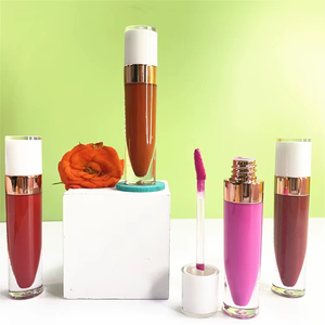Tubes de gloss liquide personnalisés MLM, format voyage, végan, waterproof, emballage marque privée, haute brillance, 5g poids net, gloss liquide - Product Image 4