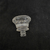 Bouchon de vin en cristal de haute qualité avec motif exquis Bouteille en verre directe personnalisée avec joint de tête élégant Fabricants directs