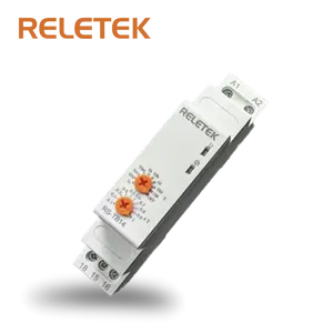 RELETEK Time Delay Relay RS-TB14-16/RS-TB24-16 modul Timer 50/60HZ AC/DC12-240V 6A Delay- OFF dapat disesuaikan