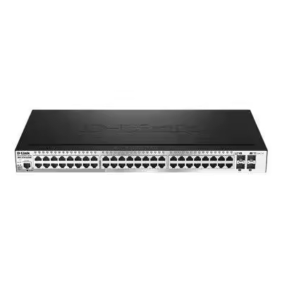 NEW D-LINK DGS-1510-52X/E 52-Port Gigabit Stackable Smart Managed Switches 48x 10/100/1000 4x 10G SFP+ Layer-3 Funktionen