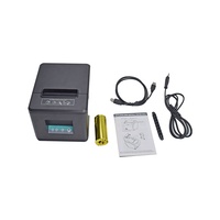 Printer Thermal Desktop 80mm Kecepatan Tinggi dengan USB & LAN untuk Sistem POS Retail & Sistem Resepsionis Hotel