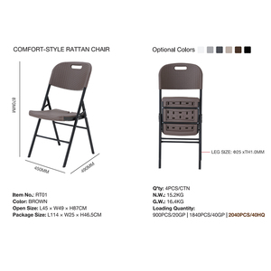 <span class=keywords><strong>Chaise</strong></span> <span class=keywords><strong>de</strong></span> camping d'extérieur GSD <span class=keywords><strong>en</strong></span> <span class=keywords><strong>rotin</strong></span> plastique <span class=keywords><strong>de</strong></span> haute qualité, chaises pliantes portables personnalisées pour les événements - Product Image 2