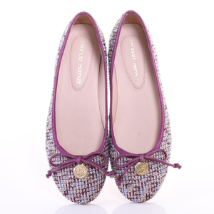 ผ้าปักลายบัลเลริน่า (สีม่วง) - Product Image 5