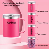 Mug de voyage isotherme classique réutilisable en acier inoxydable à double paroi de 350 ml avec couvercle, isolation thermique de 6 à 12 heures