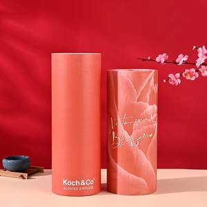 Durable Biodegradable Cardboard Paper Tube Custom Size Cylinder Box For Essential Oil Jar Cosmetic Bottles Packaging - Product Image 5