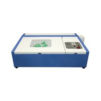 Graveur laser CO2 Technoape 50W refroidi par eau, de type banc de travail, avec rail de guidage PMI et prise en charge DST pour la pierre, le bois, le plastique et plus encore