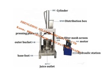 Dattes Miel Machine de Pressage En Nid D'abeille Pressage Machine de Filtrage