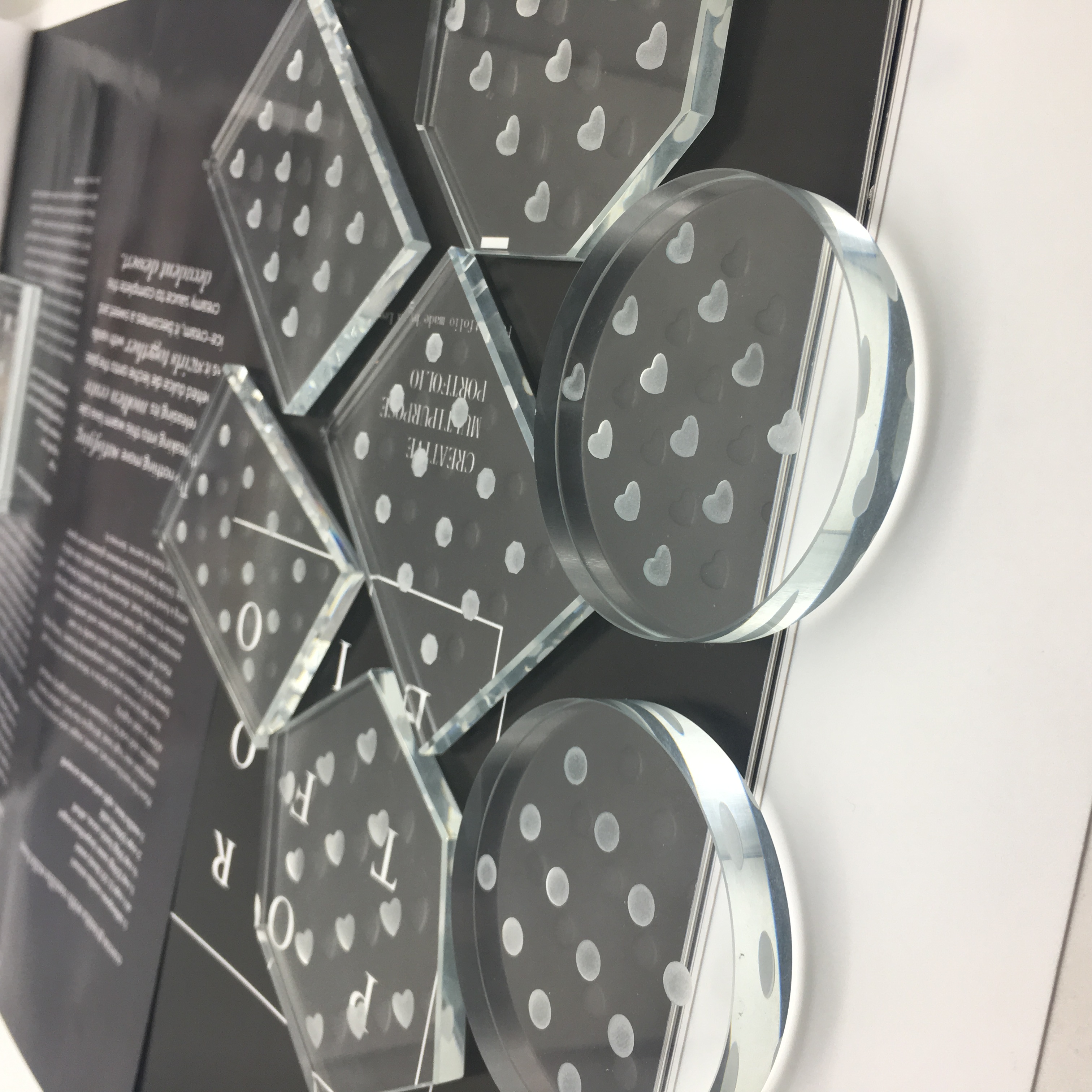 Новое поступление, высококачественный индивидуальный прозрачный лоток для ресниц, стеклянные клейкие лотки, держатель для клея для наращивания ресниц, Pal