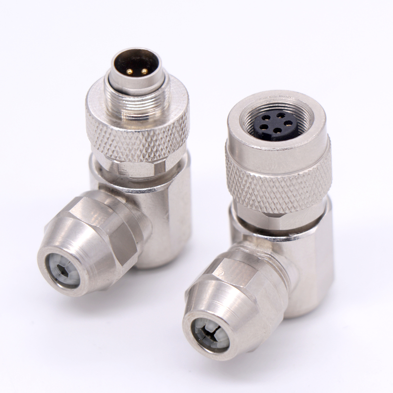 M12 Connectors Ethernet Cate6A Fibre Optic