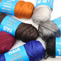 Fil à tresser africain de haute qualité, laine brésilienne, fil de laine brésilienne, extensions de cheveux au crochet, tresses jumbo