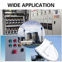 Kit de Prensaestopas NPT Sundimo FS030344, Conectores de Cable de Nylon Ajustables Impermeables con Alivio de Tensión, 1 Pin, 38 Piezas, Juntas Negras, Alimentación