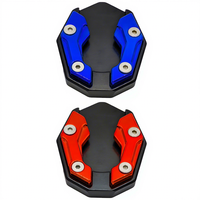 Support d'extension de béquille latérale de moto de haute qualité Modèle 02, plaque de support de pied 35MM 40MM, accessoires moto