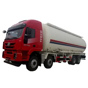 Heavy duty 8x4 IVECO 41m3 new dry powder bulk cement tanker truck for transport of Bituminous ash for sales