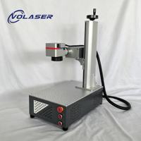 Machine laser CO2, machine de marquage laser Galvo, machine de gravure laser RF à tube métallique CO2, refroidissement par air, compatible avec LightBurn